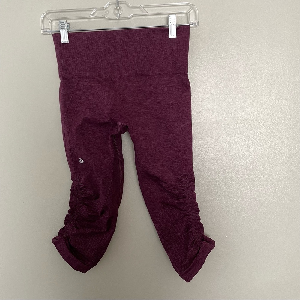 Lululemon cropped leggings